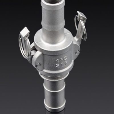 43013扳把2寸 式 水泵水管型4 CE6分不锈钢 快速接头卡扣式活接C