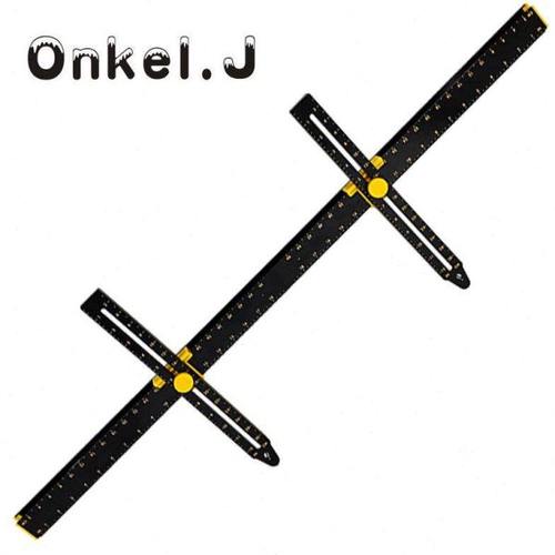 多功能尺定位工具水平木工神器瓷砖挂画吊柜开孔浴室角度镜子打孔