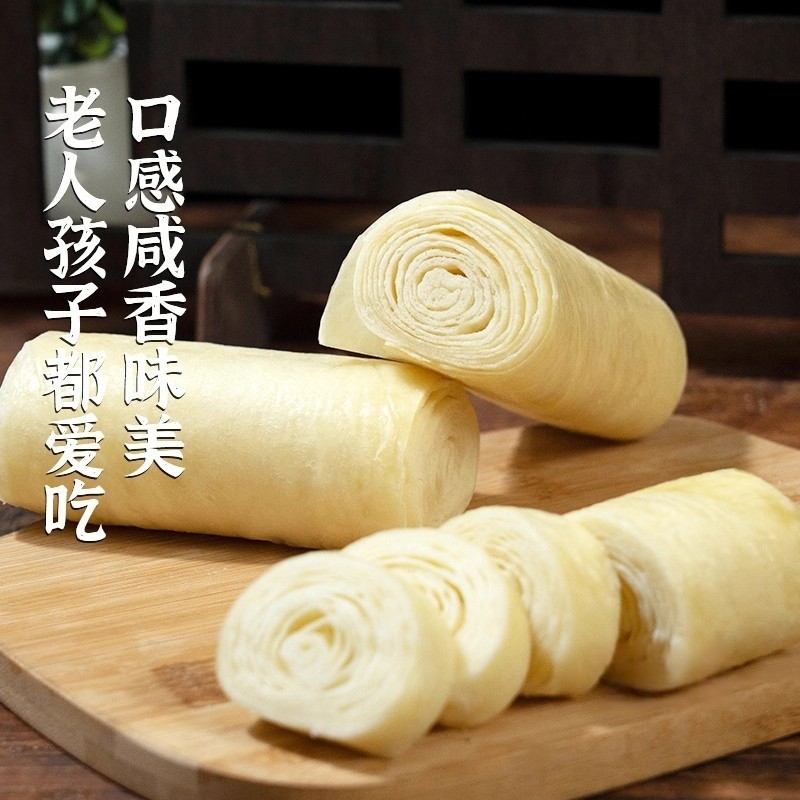 山东千层油卷馒头特产纯传统微咸