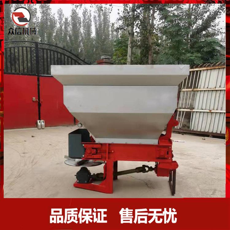 四轮拖拉机带不锈钢撒粪机农用撒肥机悬挂式不锈钢肥料机施肥器