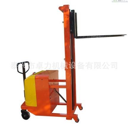 供应C型钢载重1T半电动配重式堆高车，无插腿堆高车，电动升高车