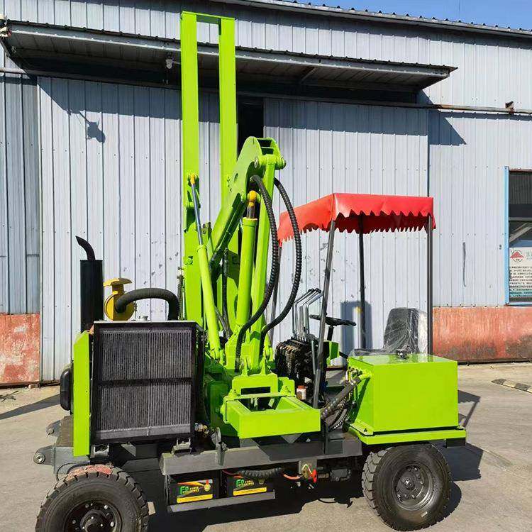 光伏护栏打桩机器挖机立杆钻孔设备打拔钻一体机护栏式打拔钻机,五金/工具,其他机械五金,淘宝优惠券,粉丝福利购,淘宝优惠卷