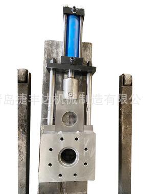 模头炮筒注塑机配件熔喷布挤出机换网器全自动液压板式过滤器