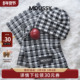 MOUSSY组合套装 学生日系毛线御寒围脖男 子围巾女冬季 新款 ins风格
