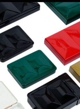 /调色盘1218固体水彩颜料O24/盒全半F意大利16格迷你重格搪瓷/ME