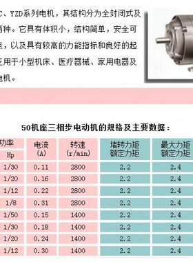 转V  22220北微 Y2840Z0 单相 50电机W0D