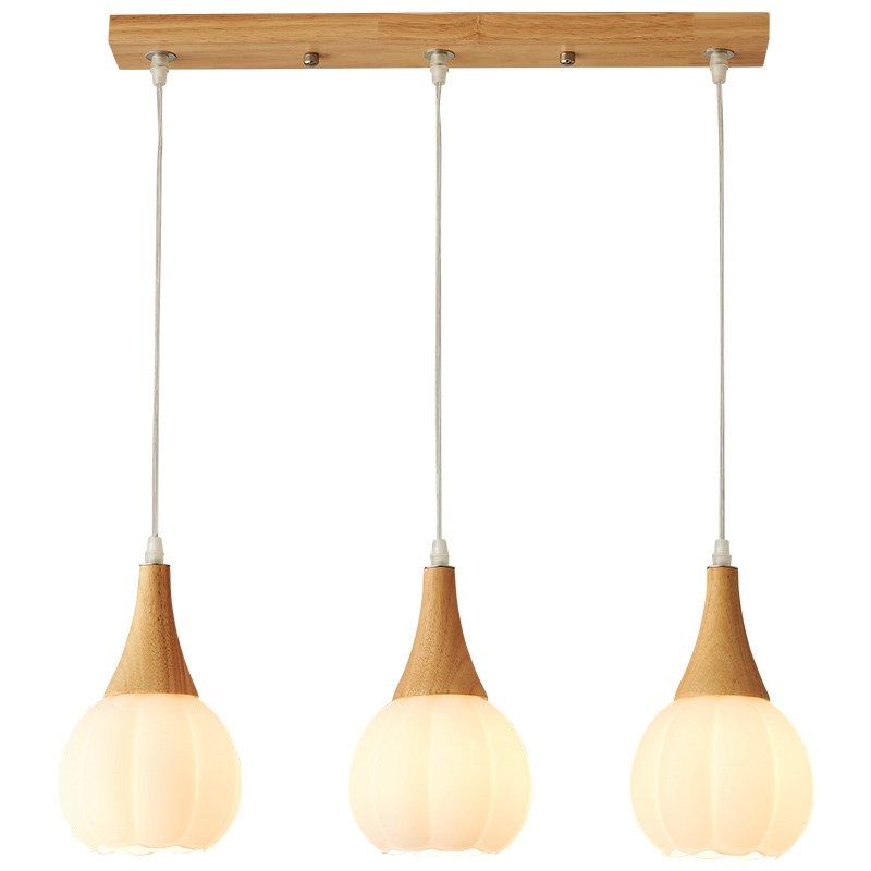 日式餐厅吊灯三头简约现代吧台饭厅D灯北欧原木灯具奶油风餐桌吊,家装灯饰光源,客厅吊灯,淘宝优惠券,粉丝福利购,淘宝优惠卷