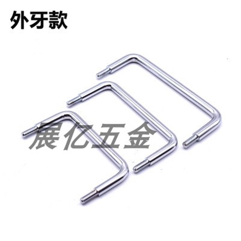 不锈钢304 电柜k拉手 外牙拉手 机箱机柜 把手 工业拉手LS507