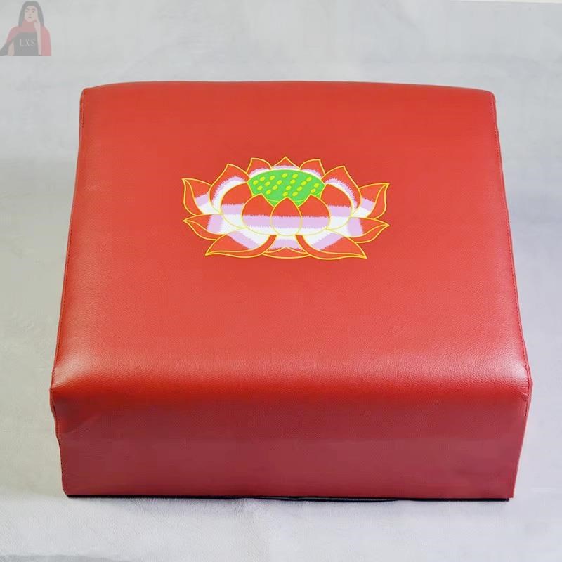 家用跪拜垫加厚海绵莲花多款式多材质G打坐蒲团打坐垫跪凳磕头拜