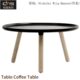 塔布洛茶几简约实木边几圆形咖啡几 table 初森家具Tablo Coffee