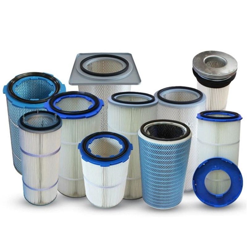 工业除尘滤芯六耳k快拆除尘器喷塑粉末滤芯涂装喷砂抛丸机吸尘滤