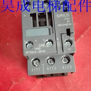 DC110V 1BF40 全新现货 接触器3RT6024 电梯用