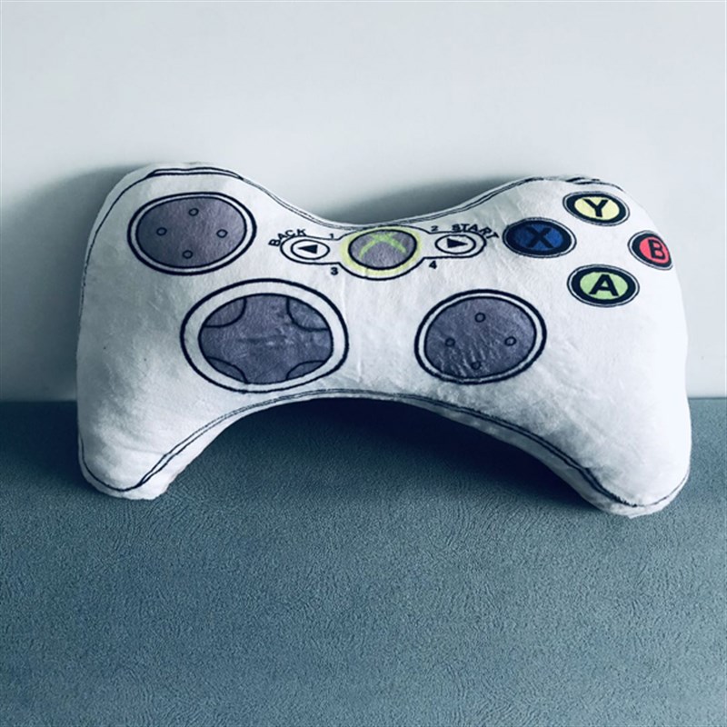 游戏机周边e家居拍照道具手柄复古靠垫异形礼物原创手工