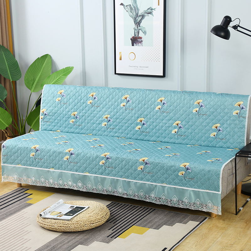 沙发套罩折叠沙发床防滑四季通用单C人三人两用无扶手坐垫靠背盖