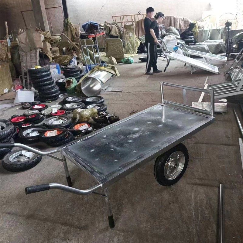 摩托车赶集板车护栏电动三轮拖车货车地排车拉车拖车二轮车载重王