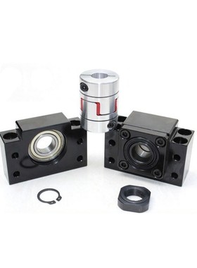 滚珠丝杆支撑座BKBF10 12 15 20 25 30EKEF FKFF丝杠轴承固定座