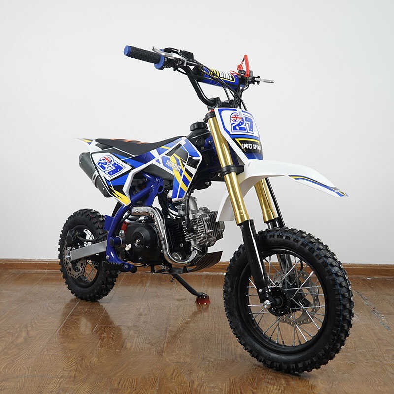 两轮小型越野摩托车125CC儿童特技车小高赛自动档摩托山地车