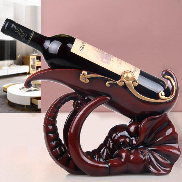 创意红酒架摆件轻奢高档电视柜装饰摆件现代简约酒瓶架酒柜置物架