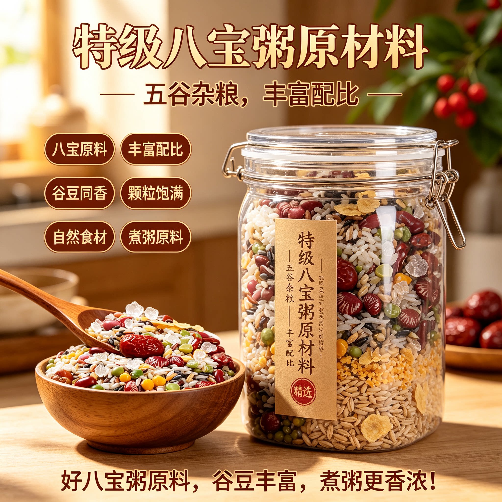 正宗特级八宝粥米五谷杂粮早餐