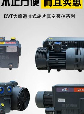 大路通单级旋片泵DLT.V0025 /40/63/100系列真空泵 抽气电泵现货