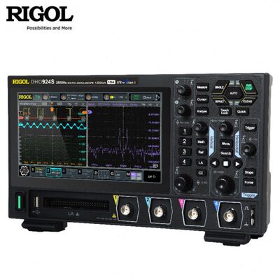 RIGOL普源精电DHO924S手持数字示波器250M带宽4通道12bit便携式