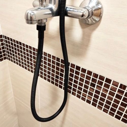 304不锈钢淋浴雨花酒出水管配件软管浴室不锈钢喷头连接管热水器