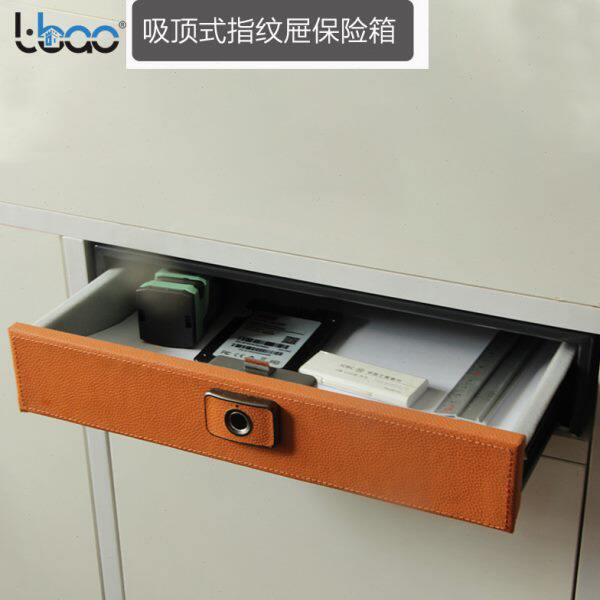迷你抽屉保险柜指纹小型衣柜隐形小尺寸微型保险箱指纹首饰保管箱