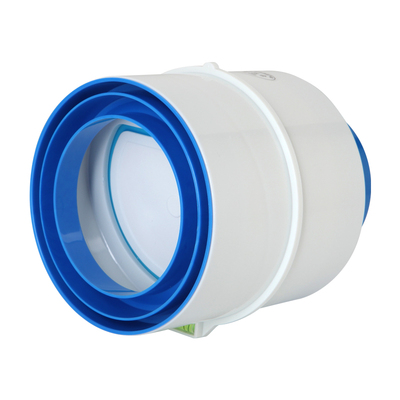 卫生间止逆阀110管道止回阀75PVC排气扇排风通风换气浴霸口逆止阀