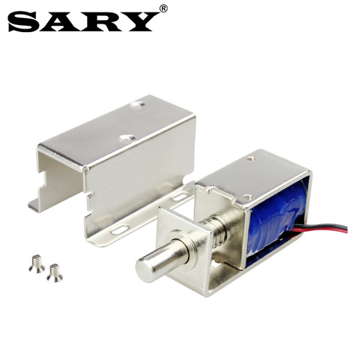 LY-01小型电磁锁DC12V24V电控柜门锁抽屉电子锁电插锁电磁铁推拉