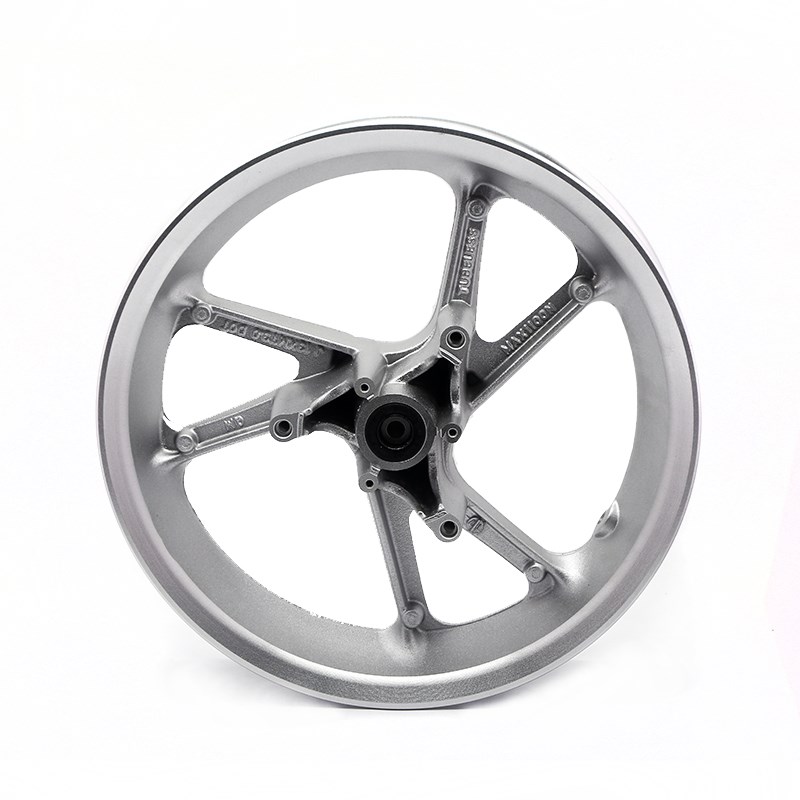 适用猛士NMAX150踏板车前后铝轮 航爵摩托车13寸前后钢圈轮毂轮圈