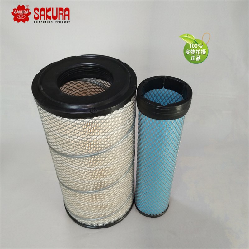 A5668现代R150-9 220 215 225 265-9空气滤芯器11N627040 27030