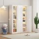 书架置物架落地家用书柜置物柜儿童储物柜自由组合防尘收纳展示柜