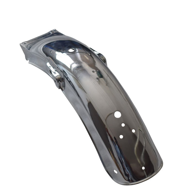 摩托车CG125珠江125沙板挡水板花猫CGA125前后挡泥板不锈钢加厚型