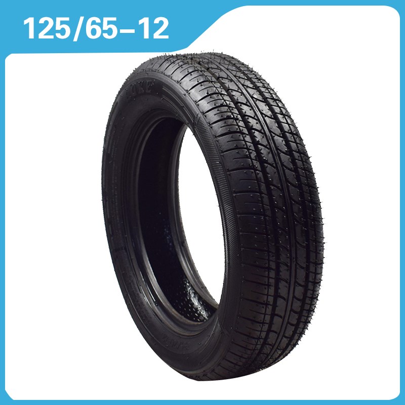 电动轿车轮胎125/65-12电瓶车轮胎真空胎125 65-12 斜交 线胎