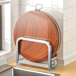 切菜板案板架放置支架30架置物架加厚菜板放不锈钢砧板架菜板4粘