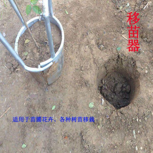 移苗器挖树铲农用移苗移栽起苗树苗移植农用工具打洞移苗神器定植