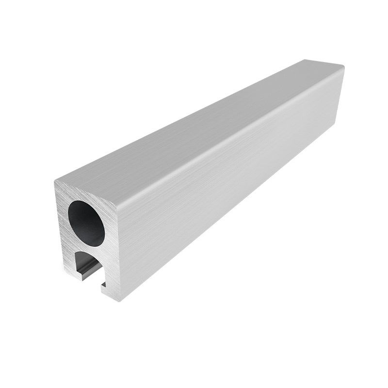 银白国标2028气管工业用铝型材20*28真空吸盘支撑连接杆机械抓取