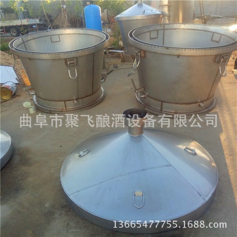 不锈钢316 304酒容器酒蒸锅 双层加厚酒蒸锅 全封闭冷却器厂家