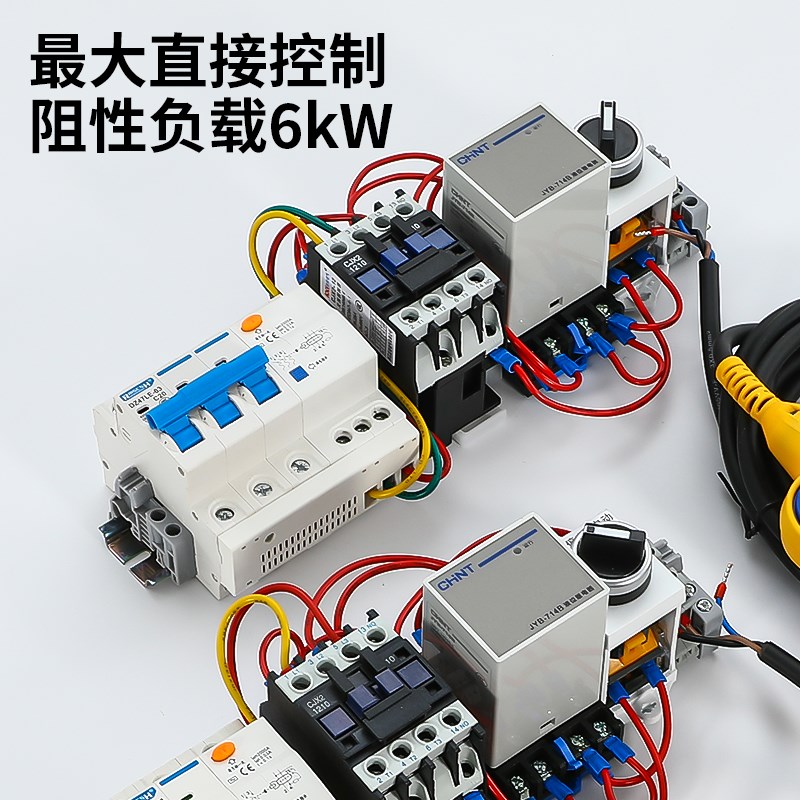 全自动上水塔水位液位继电器水泵控制器380V供水排水浮球开关220V