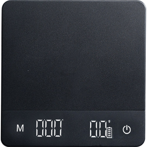 厨房烘焙计时电子秤迷你家用手冲咖啡称5kg量程0.1克高精度电子称