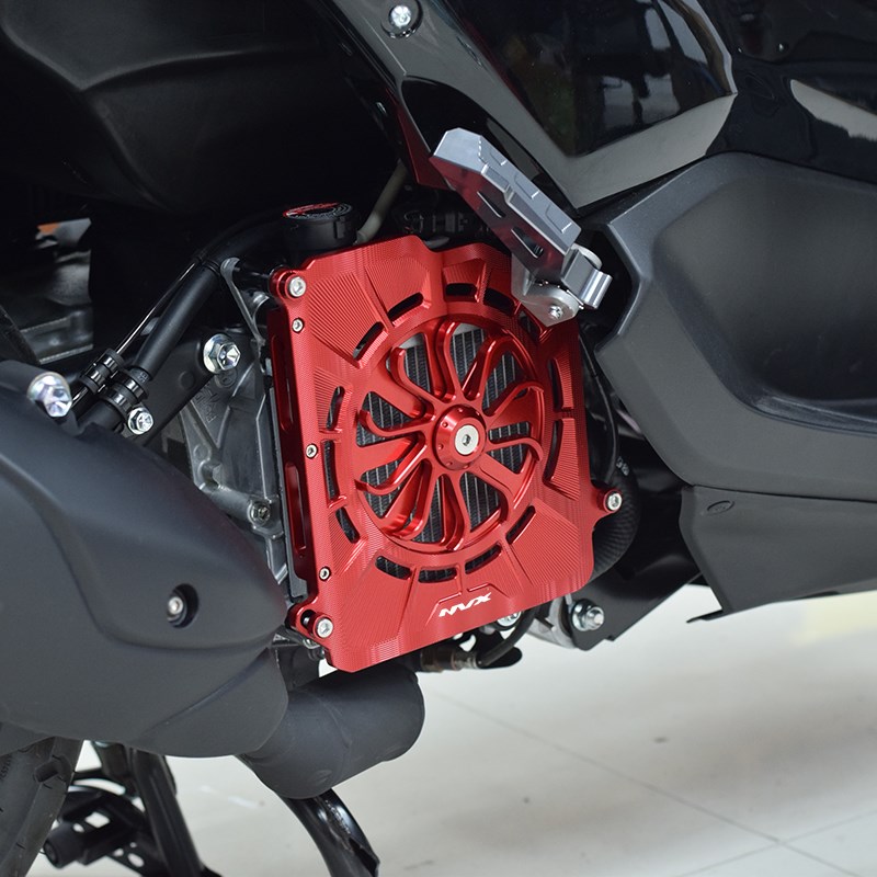 适用雅马哈NMAX155水箱护罩 NVX/AEROX155改装水箱散热器保护外盖