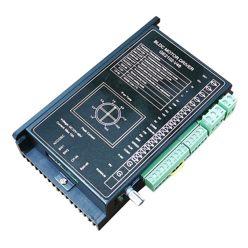 世马科技24V36V48V直流无刷有感电机驱动器BLDC调速板PCBA控制板