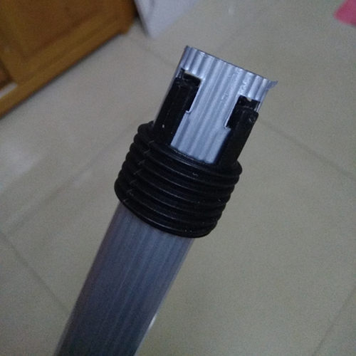 伸缩加长杆配件简约黑色塑料连接清洁杆头尘埃扫抹水器玻璃刮铲刀