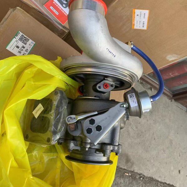 解放J6P J7锡柴550马力涡轮增压器 HX55W 5637975