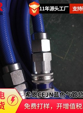 倍润瑞典希恩CEJN蓝色气管总成199581200配套315系列快速接头