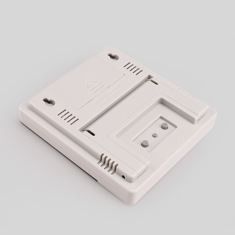 家用室内温湿度计婴儿房高精度电子温度计数显型带闹钟 EC807