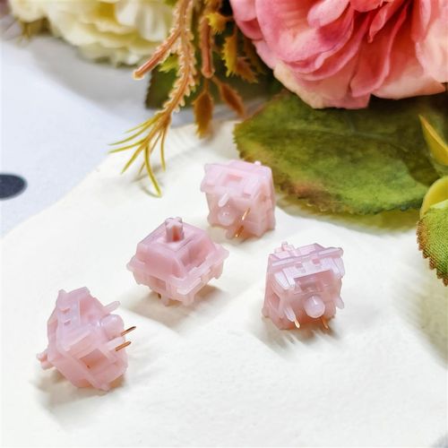 恶魔外设玲珑轴轻压力静音轴肌无力码字轴厂润热插拔机械键盘改装