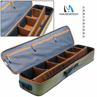 大号渔具收纳包飞钓筏钓路亚多节忍者包飞蝇渔轮包后备箱包麦凯诗