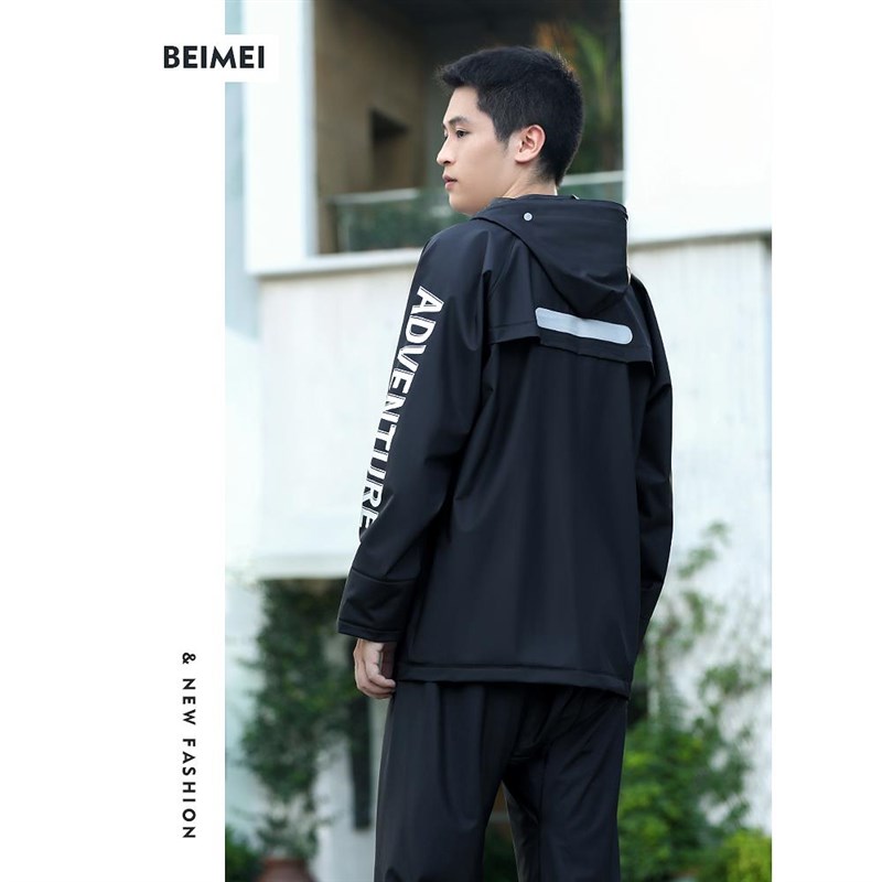 雨衣雨裤套装男款骑手机车自行车两件式骑行外送专用防雨服防水