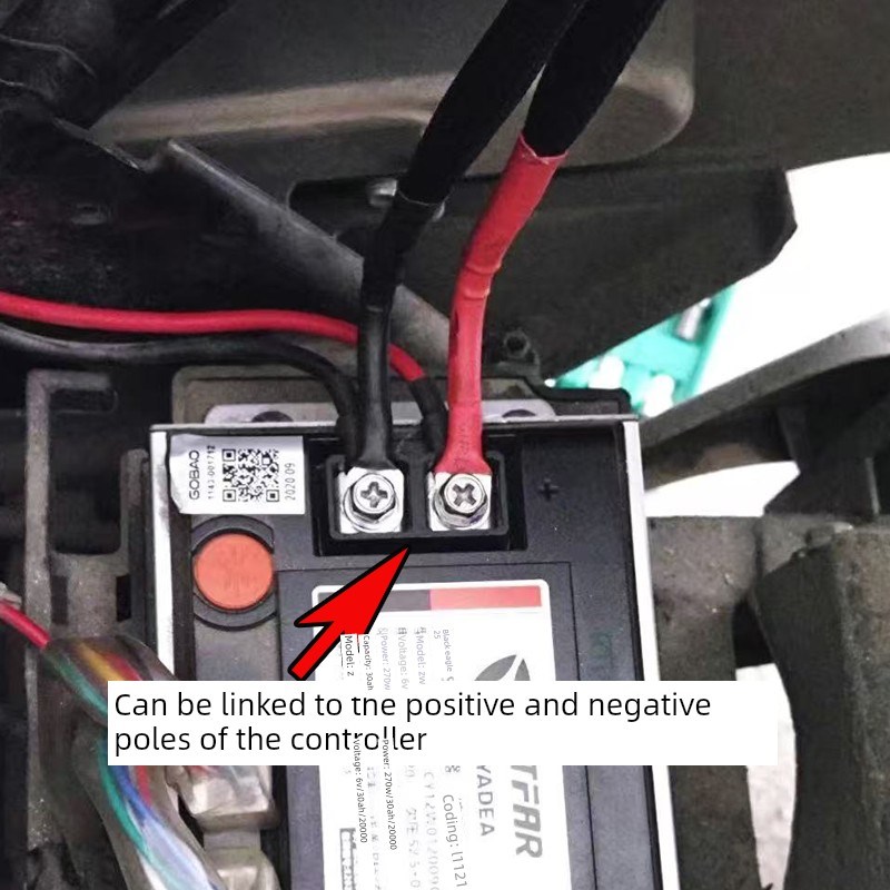 耐高温电池车三轮车纯铜线陶瓷插头大功率锂电池更换电缆